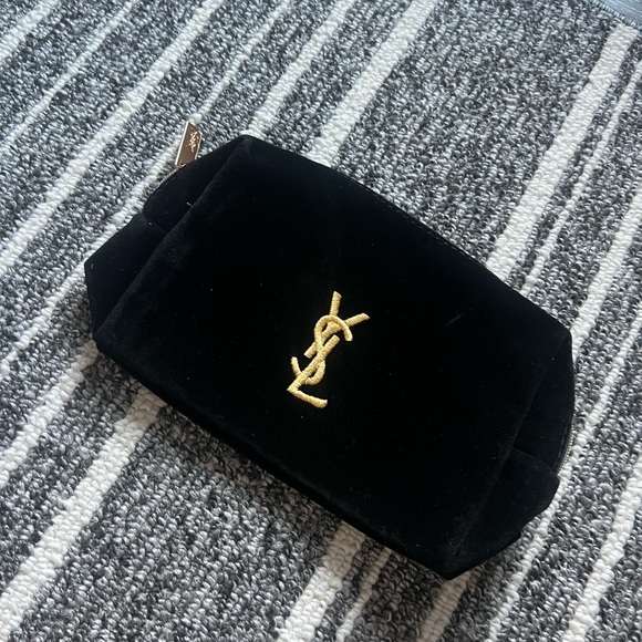 Yves Saint Laurent Handbags - YSL Velvet Clutch/Pouch